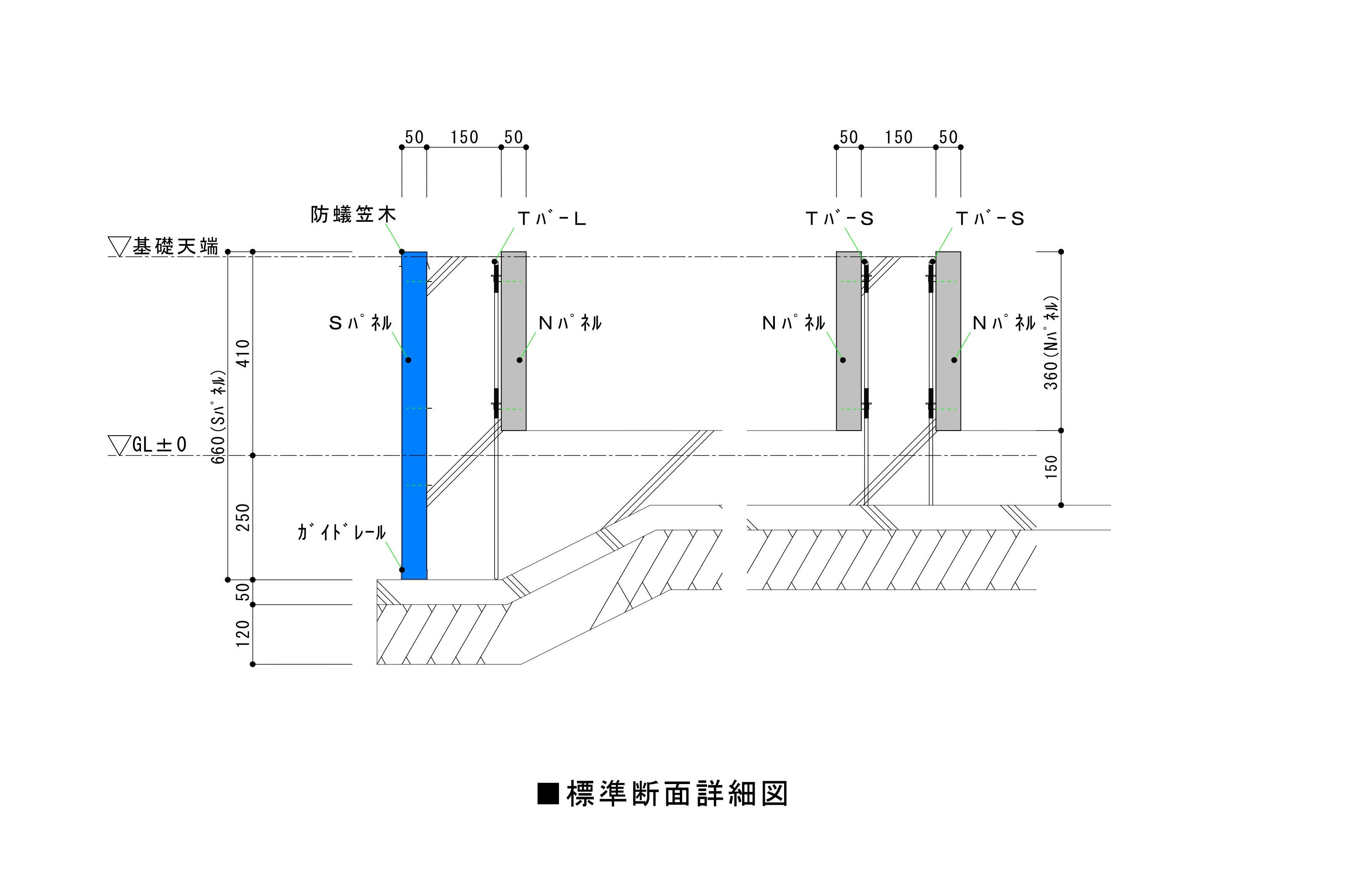 標準断面詳細図