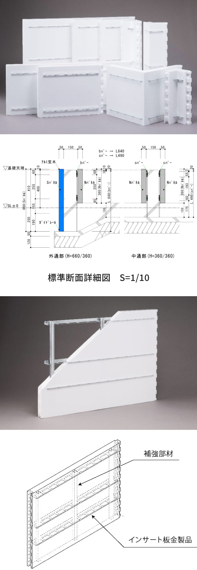 断熱材兼用型枠パネル